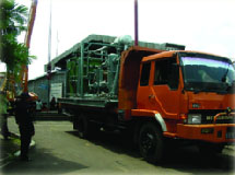 Mobilization gas compressor unit